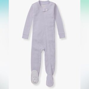 Burt's Bees Baby Lilac Kids One Piece Footie 2 pack